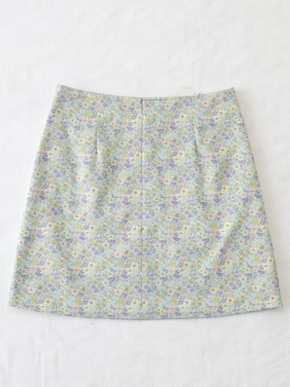 NEW Glamorous Floral Cotton Summer A-Line Skirt • NWT • Size 6 - Small - Picture 3 of 9